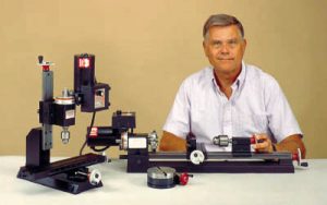 Joe Martin with Sherline machines