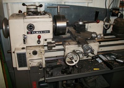 One of Rich's Clausing lathes in his shop.