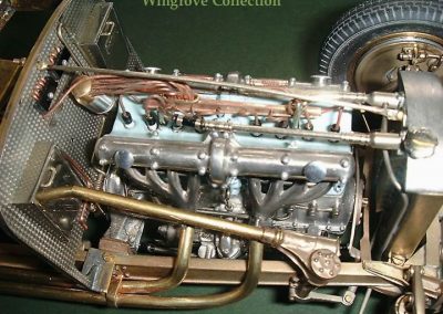 Engine and chassis detail.