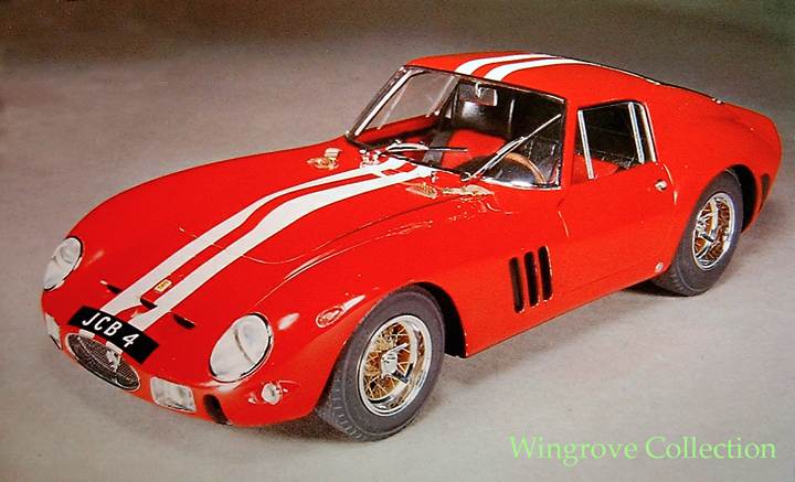 1/15 Scale 1963 Ferrari 250 GTO A 1963 Ferrari 250 GTO at 1/15 scale.