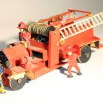 1920s Fire Engine With Crew