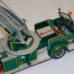 A 1/32 scale 1964 American LaFrance aerial truck.