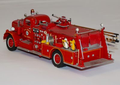 1965 Van Pelt fire engine rear view.