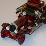 John's scale model 1914 American LaFrance triple engine.