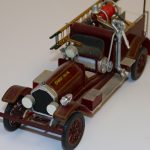 John's scale model 1916 American LaFrance chemical car.