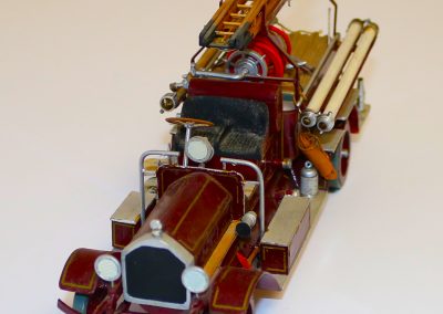 1917 Seagrave triple engine front view.