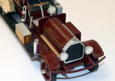 1914 Seagrave city service truck front view.