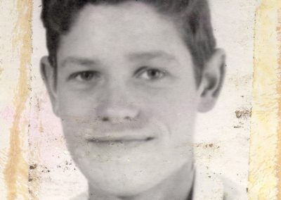 Ernie as a young boy.
