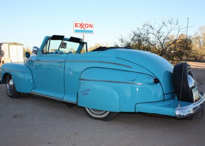 1942 Ford Deluxe Convertible Rear View
