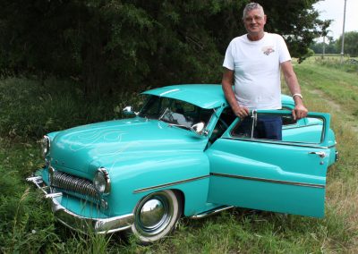 Ernie with his 1949 Rebel Rouser