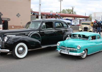 Ernie's Dwarf Merc Next to a Regular Vehicle