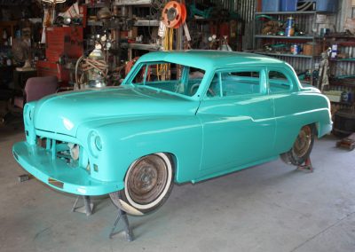"Rebel Rouser" with fresh paint job.