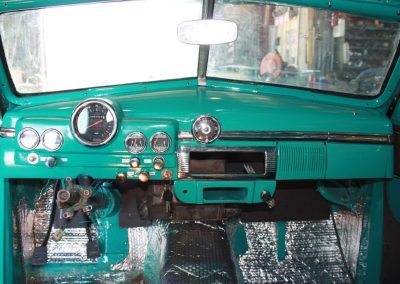Inside dash of the "Rebel Rouser"