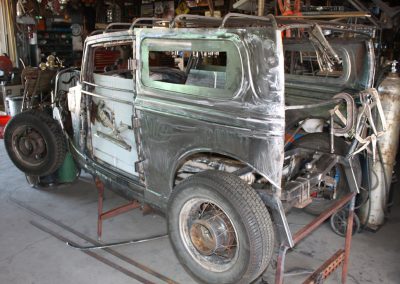 Side view of "Bonnie."