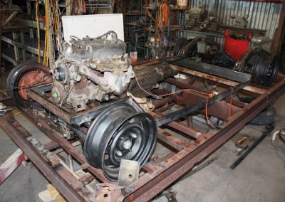 Early framework for '40 Coupe