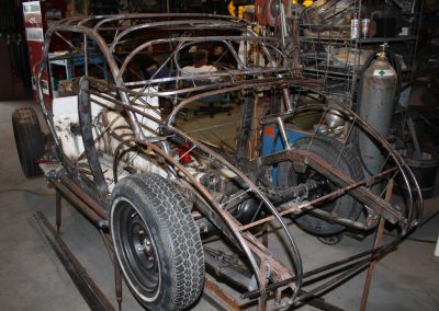 Framing on 1940 Mercury Coupe