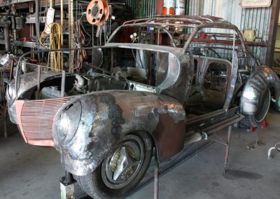 Front view of '40 Coupe.