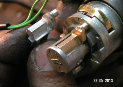 The repaired ignition component.