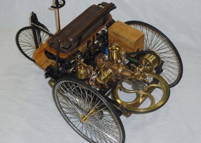 Rear view of the Benz.