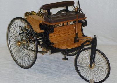 Side view of the Benz.