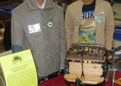 Iqbal and Arif at the NAMES show.