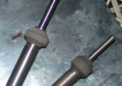 Some valve grinding fixtures.