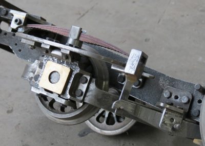 Trailing truck for locomotive.