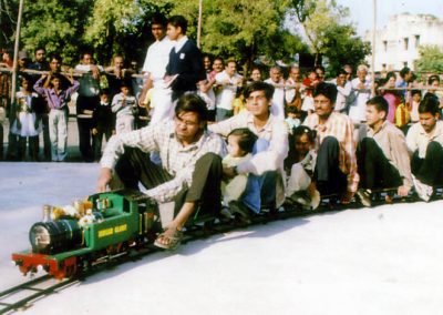 Indian Glory trial run with 7 people.