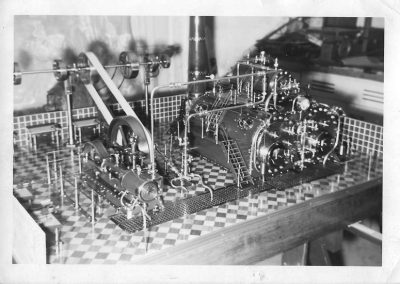 Another black and white photo of the steam plant.