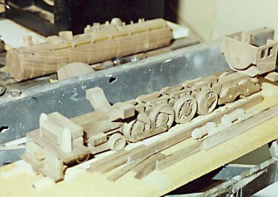Alternate view of Reading being built.