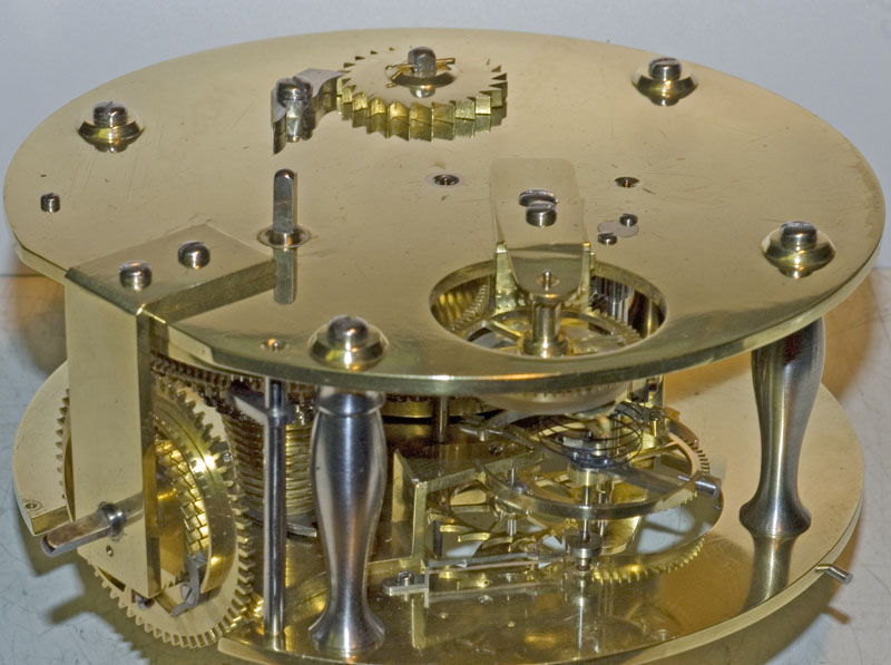 8-Day English Marine Chronometer A very early 8-day English Marine Chronometer by Margetts showing the detent escapement.