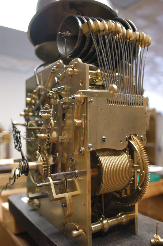 Multi-Tune Bell Mechanism Multi-tune bell mechanism.