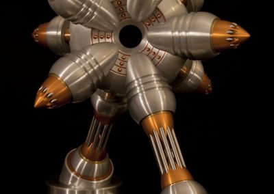Metal sculpture WR 622211515422322