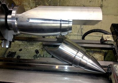 More lathe work.