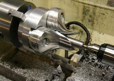 Finished part after turning.