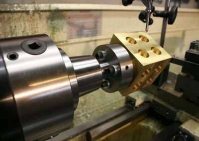 Brass part close-up.
