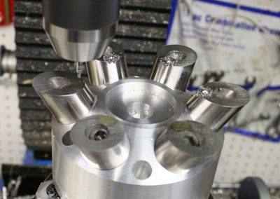 Milling assembled part.