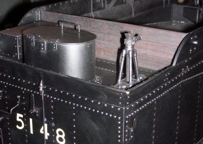 Jack on the rear of the Tender.