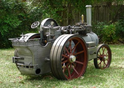 Traction Engine in progress.
