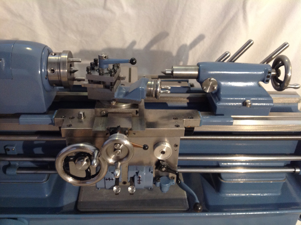 1/6 Scale Holbrook Lathe The tiny lathe was built over the course of many years.