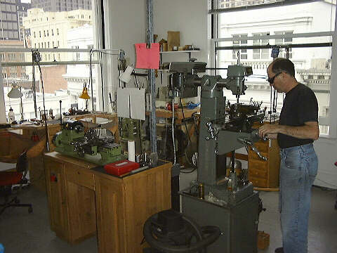 abrasha1 Abrasha’s jewelry shop looks, in many respects, like a machine shop.