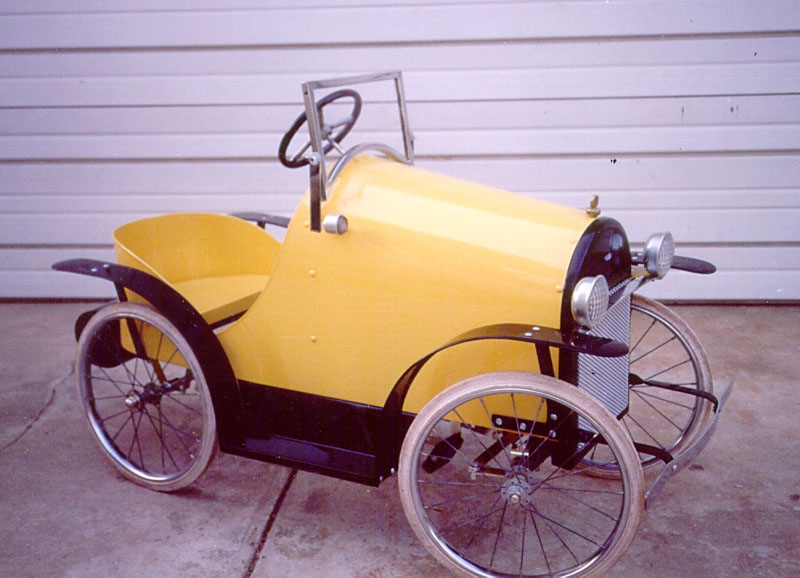 BBrown05 Bill's first metal pedal car.