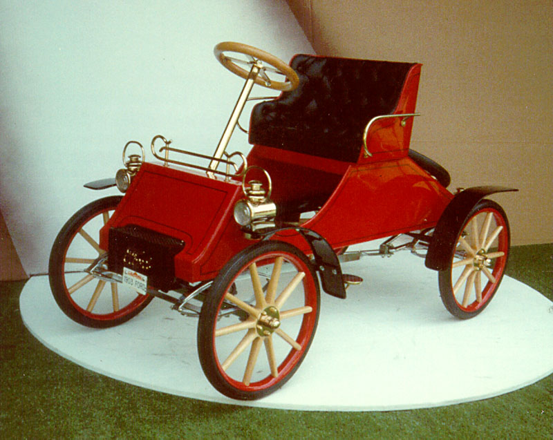 Ford Model A Pedal Car A 1903 Ford Model A pedal car.