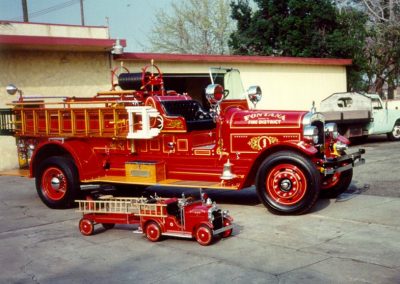 1930 Ford Model A fire truck.
