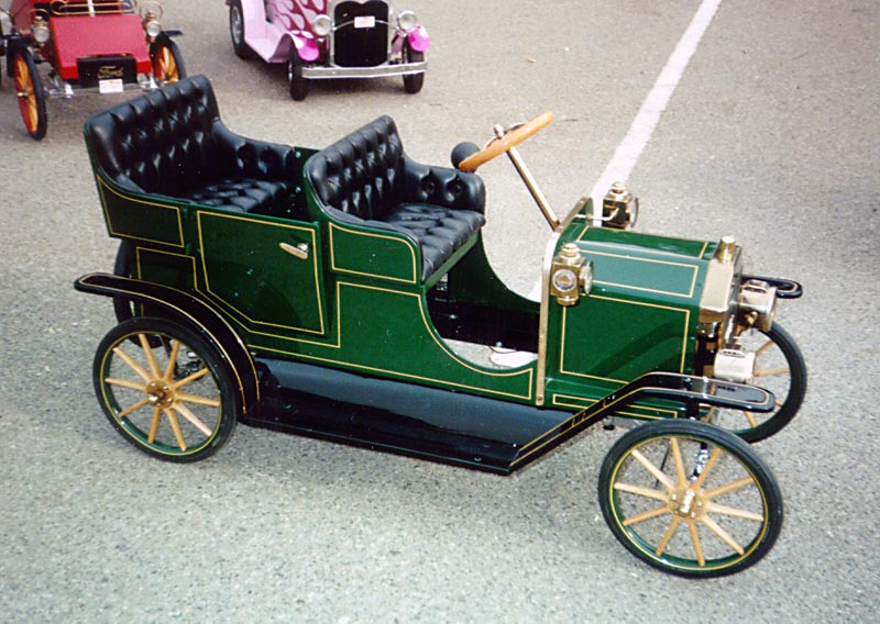 Ford Model A Pedal Car Another shot of the 1908 Ford Model A touring pedal car.