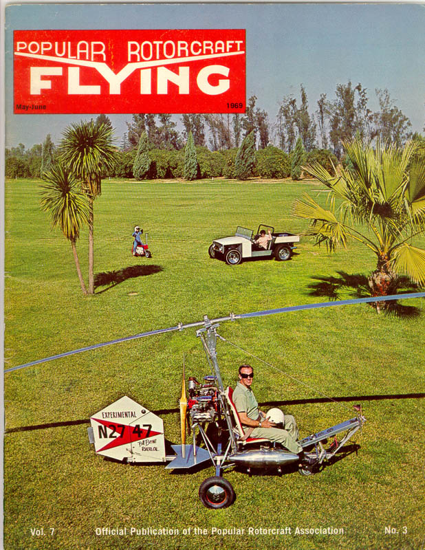 BBrown35 Bill's innovative VW powered gyrocopter.