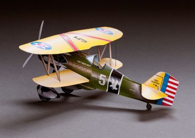 Rear view of P-6E—Curtiss Hawk