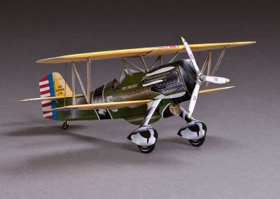 A P-6E—Curtiss Hawk.