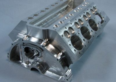 Alternate view of the engine block.