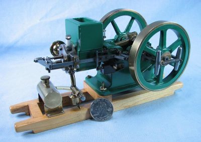 A small hit and miss engine built by George.